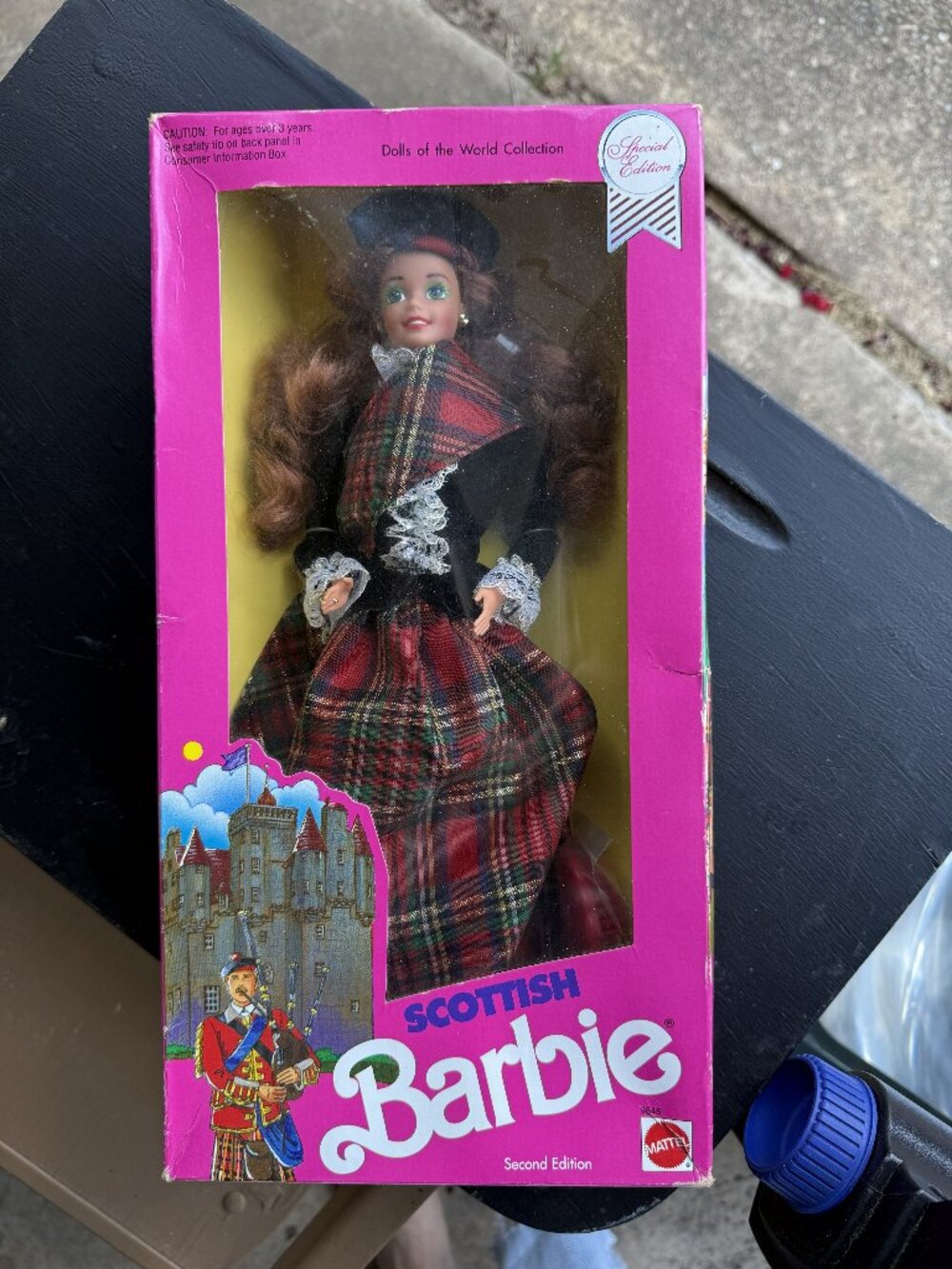 Vintage Scottish Barbie #9845 Second Edition – 1990s